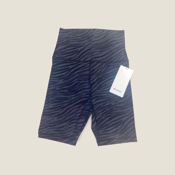 lululemon athletica Pants - Lululemon Zebra Print Biker Shorts